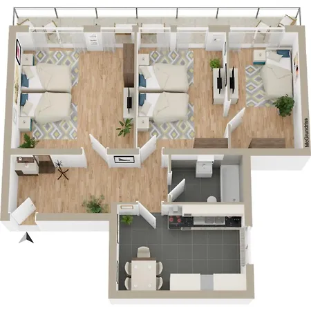 Cosyhomes24 - Centrally With Balcony And Parking Space - Mh06 Muelheim an der Ruhr